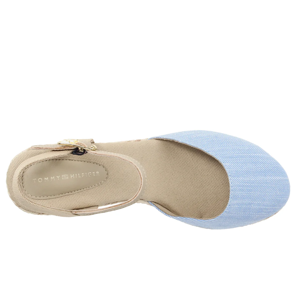 Chambray Mid Wedge Espad - Image 4