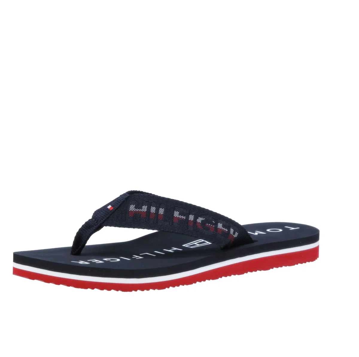 COLORED TH FLAT BEACH SANDAL