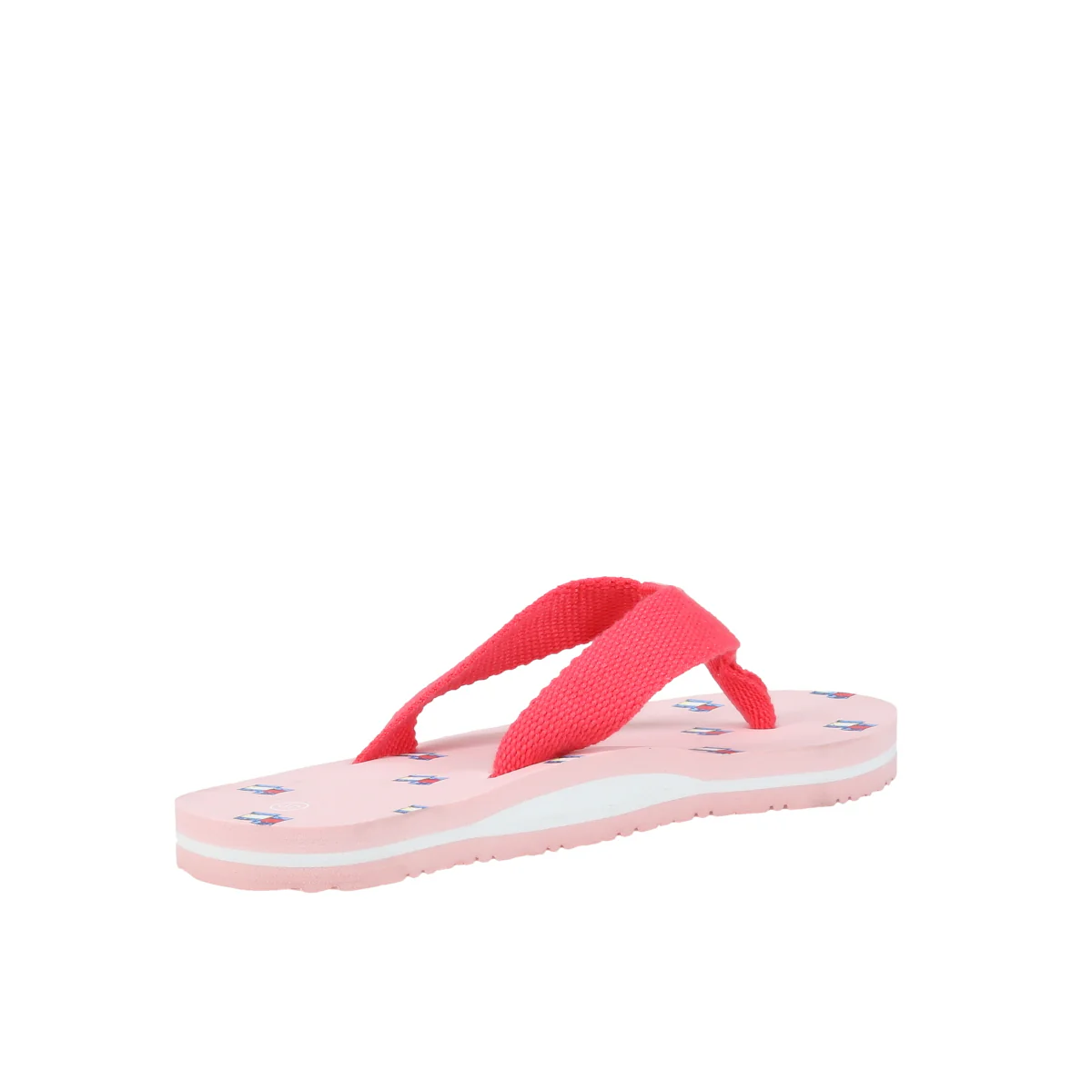 Flag Print Flip Flop Pink Fuch - Image 3