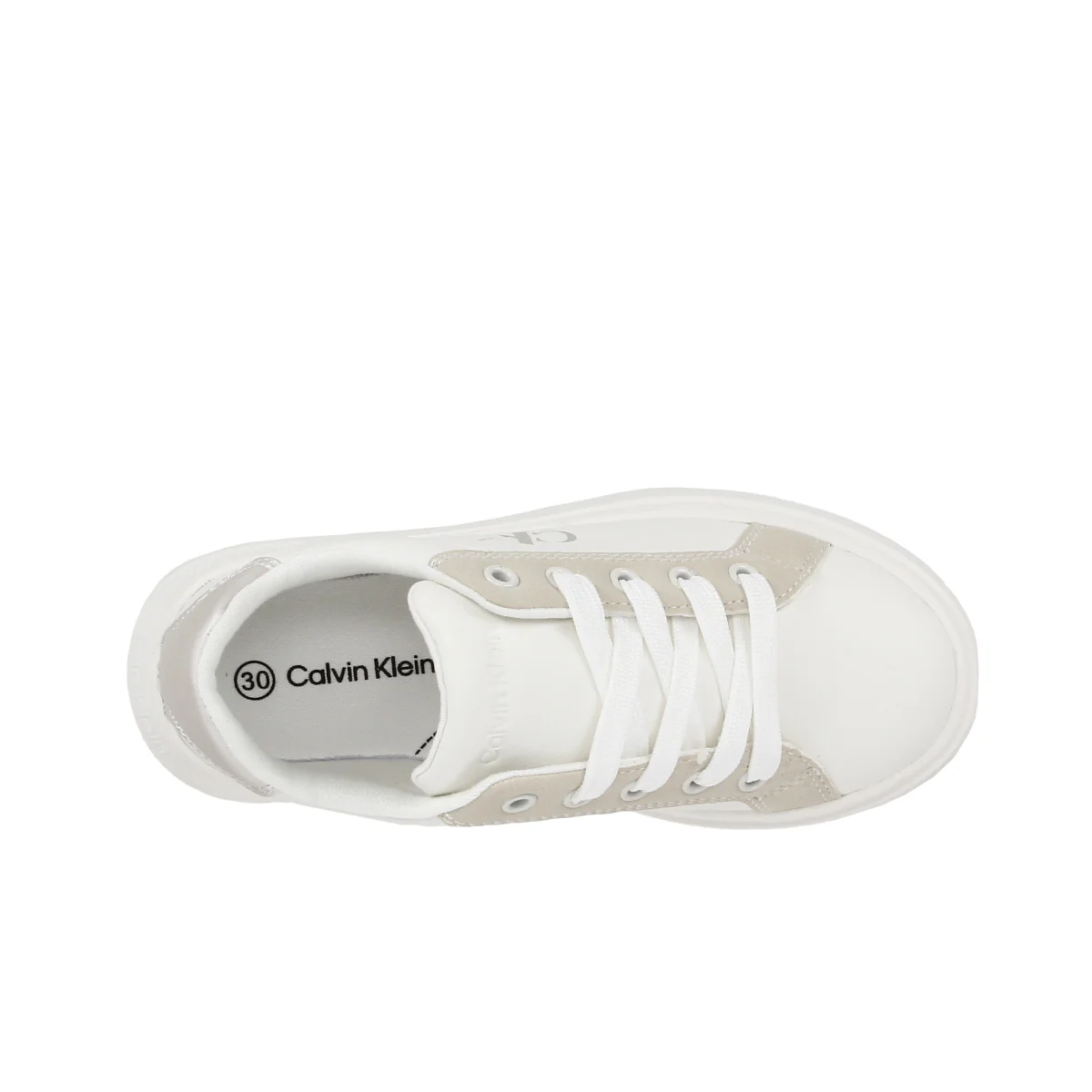 Low Cut Lace-Up Sneaker Off Wh - Image 4