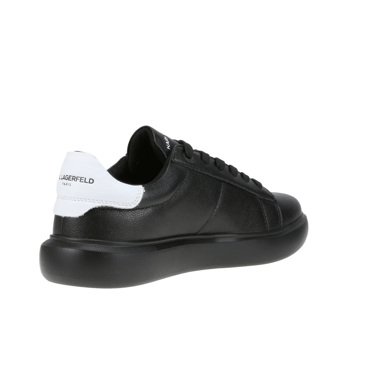 Textured Leather Sneaker With - Image 2