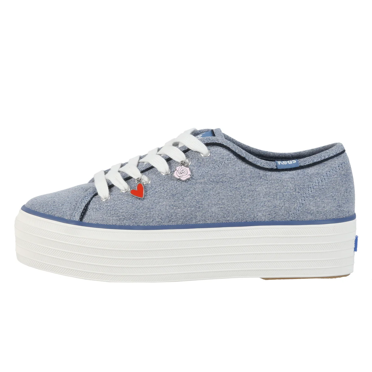 Triple Up Denim Charm - Image 2