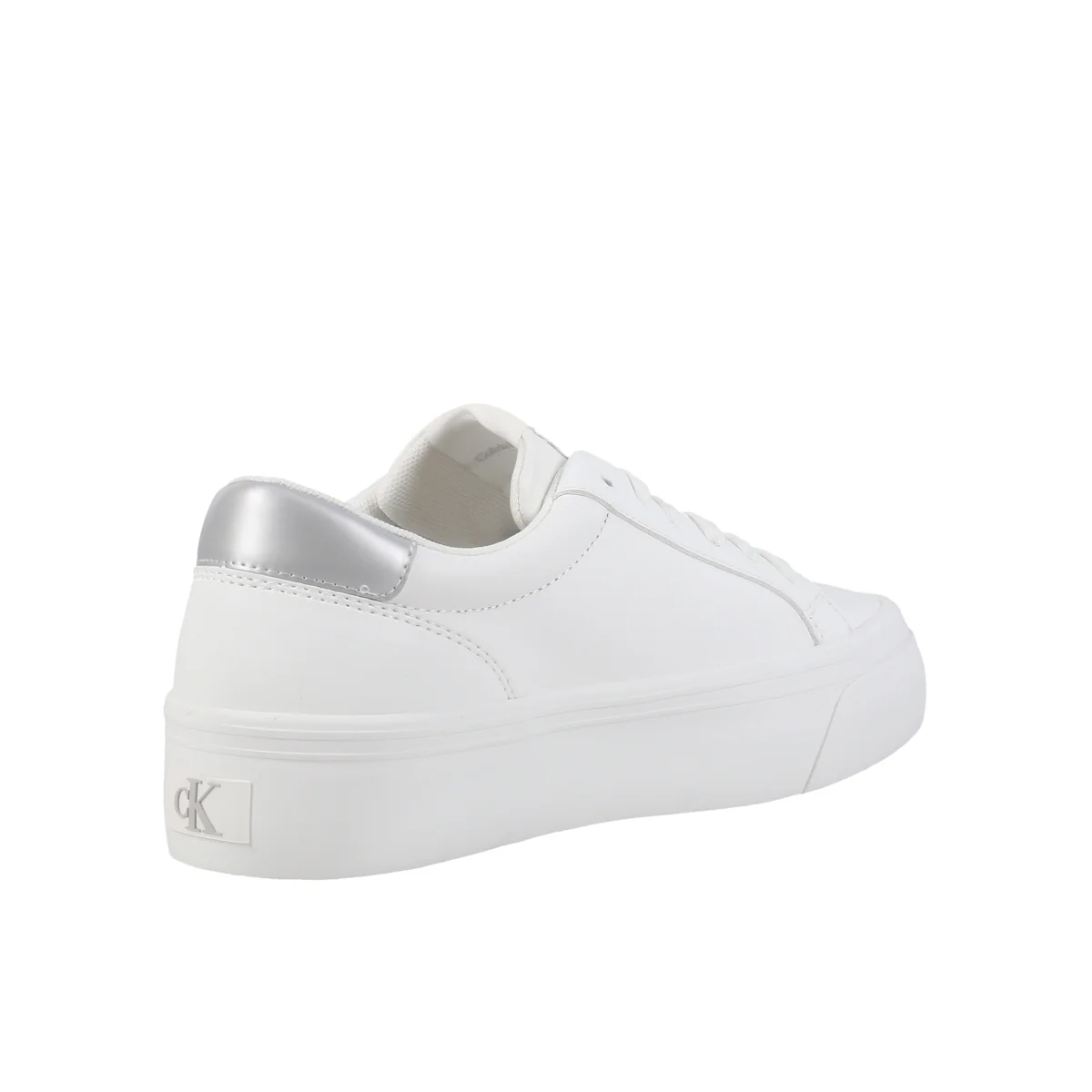 Vulc Flatf Lth Silver Logo Tag - Image 3